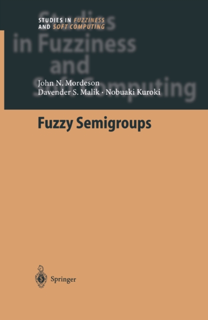 Fuzzy Semigroups, PDF eBook