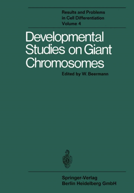 Developmental Studies on Giant Chromosomes, PDF eBook