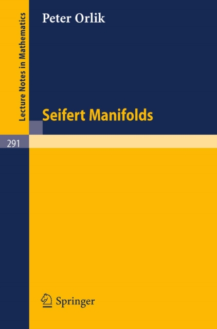 Seifert Manifolds, PDF eBook