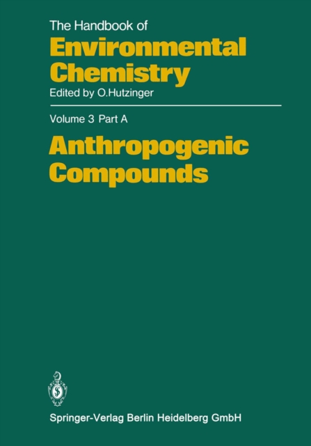 Anthropogenic Compounds, PDF eBook