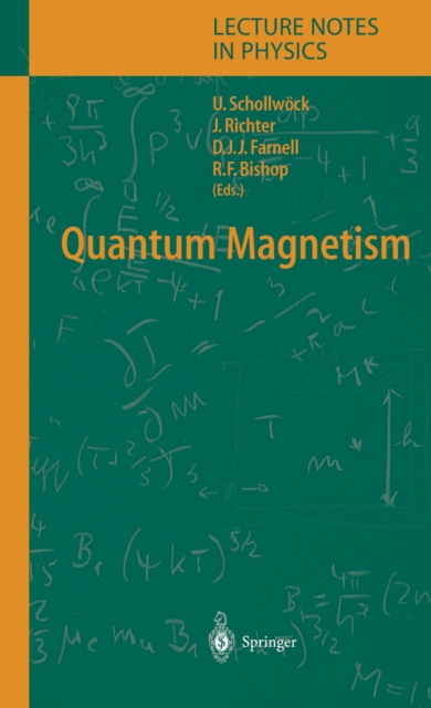 Quantum Magnetism, PDF eBook
