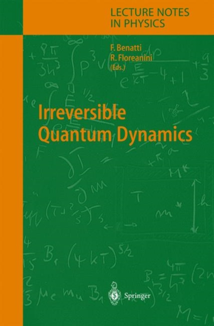 Irreversible Quantum Dynamics : v. 622, Hardback Book