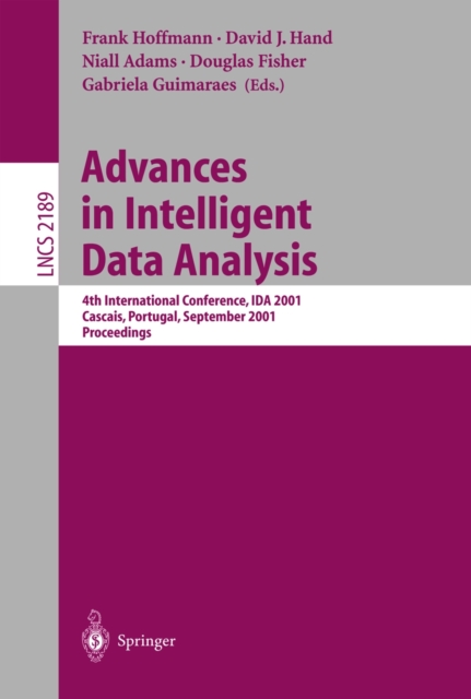 Advances in Intelligent Data Analysis : 4th International Conference, IDA 2001, Cascais, Portugal, September 13-15, 2001. Proceedings, PDF eBook