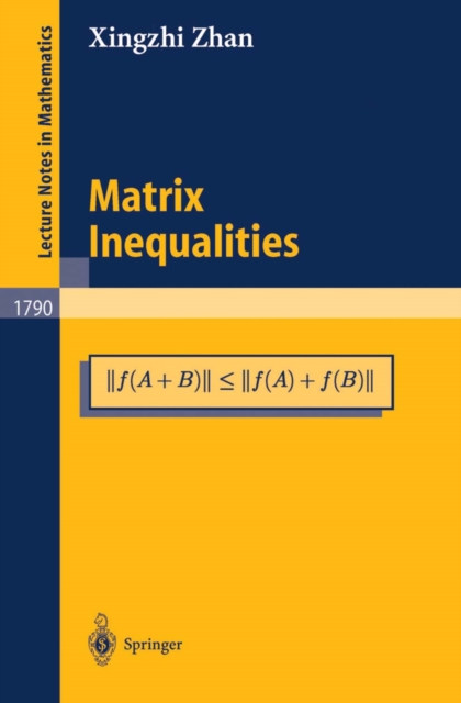 Matrix Inequalities, PDF eBook