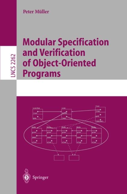 Modular Specification and Verification of Object-Oriented Programs, PDF eBook