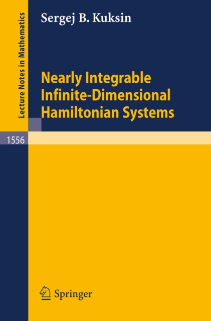 Nearly Integrable Infinite-Dimensional Hamiltonian Systems, PDF eBook
