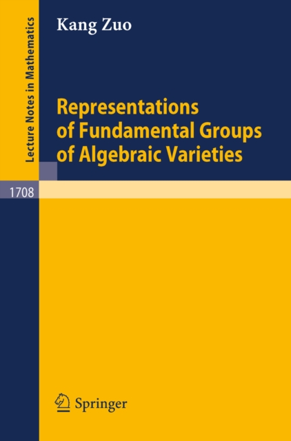 Representations of Fundamental Groups of Algebraic Varieties, PDF eBook