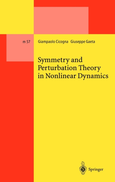 Symmetry and Perturbation Theory in Nonlinear Dynamics, PDF eBook