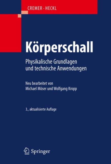 Korperschall : Physikalische Grundlagen und technische Anwendungen, PDF eBook