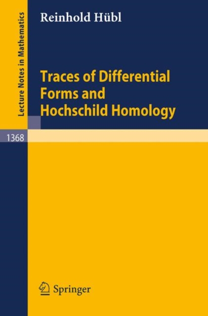 Traces of Differential Forms and Hochschild Homology, Paperback Book