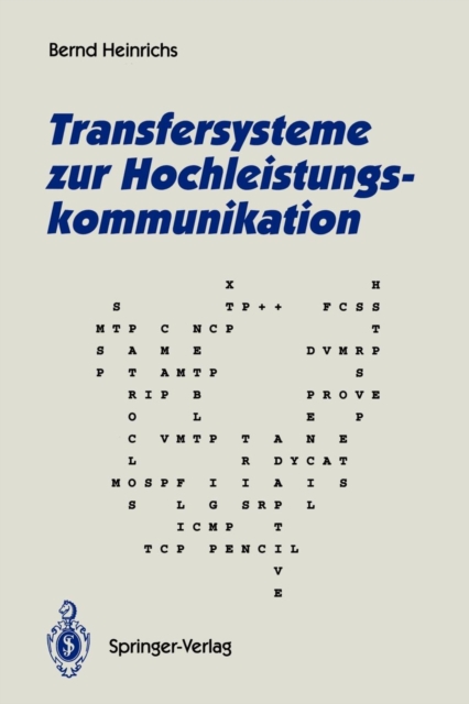 Transfersysteme Zur Hochleistungskommunikation, Paperback Book