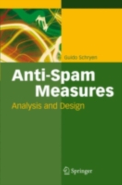 Anti-Spam Measures : Analysis and Design, PDF eBook