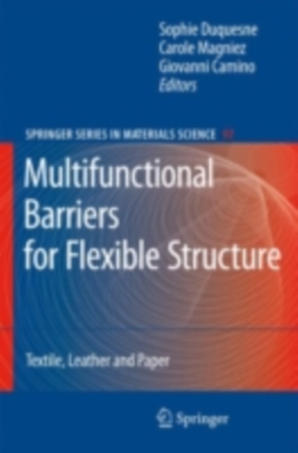 Multifunctional Barriers for Flexible Structure : Textile, Leather and Paper, PDF eBook