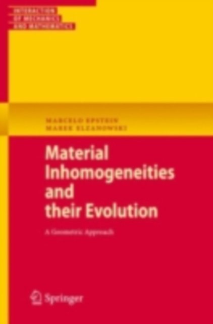 Material Inhomogeneities and their Evolution : A Geometric Approach, PDF eBook