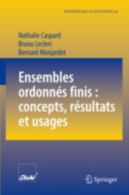 Ensembles ordonnes finis : concepts, resultats et usages, PDF eBook