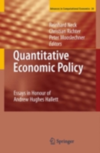 Quantitative Economic Policy : Essays in Honour of Andrew Hughes Hallett, PDF eBook