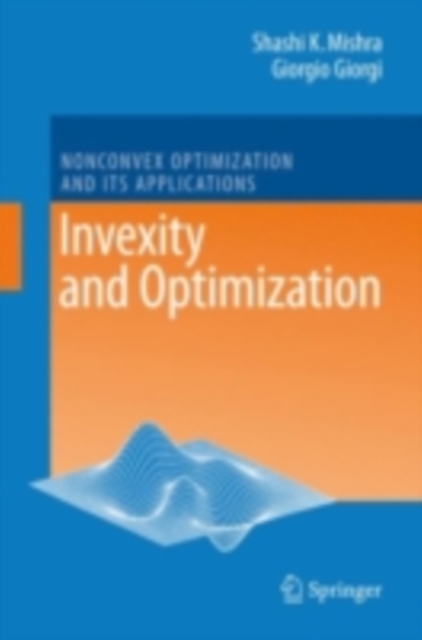 Invexity and Optimization, PDF eBook