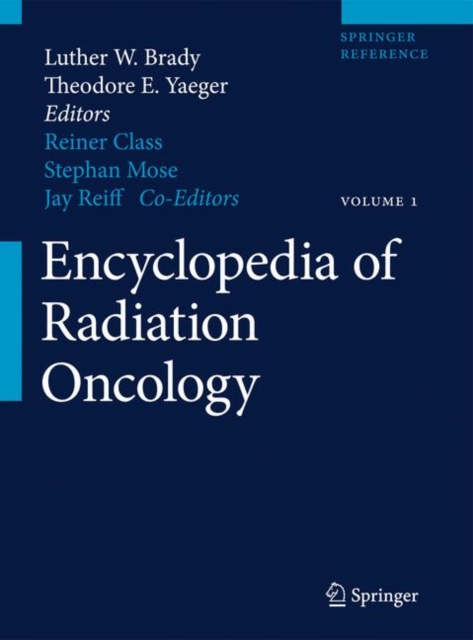 Encyclopedia of Radiation Oncology, Mixed media product Book