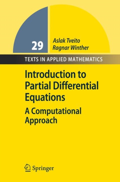 Introduction to Partial Differential Equations : A Computational Approach, Paperback / softback Book