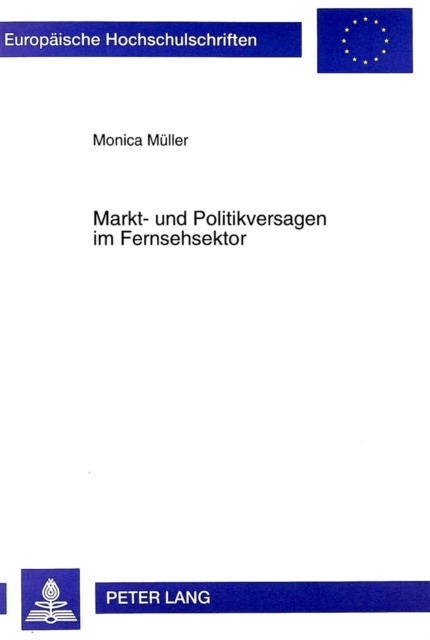Markt- Und Politikversagen Im Fernsehsektor, Paperback / softback Book