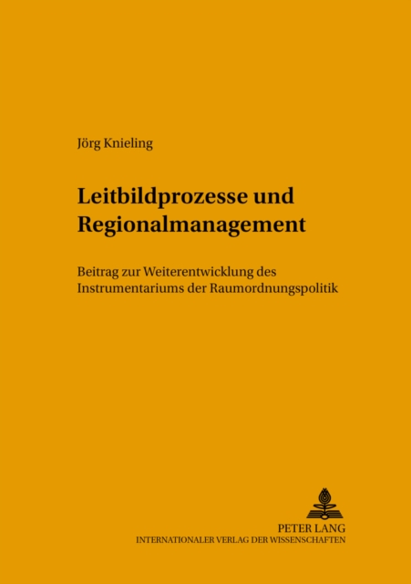 Leitbildprozesse und Regionalmanagement : Ein Beitrag zur Weiterentwicklung des Instrumentariums der Raumordnungspolitik, Paperback Book