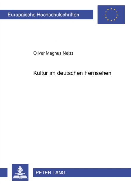 Kultur im deutschen Fernsehen, Paperback Book