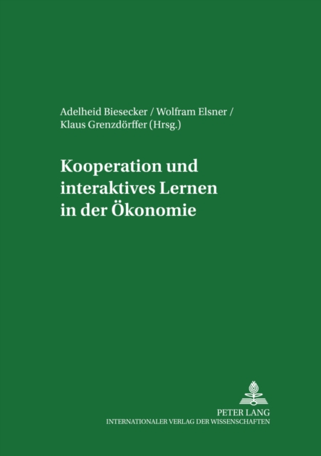 Kooperation Und Interaktives Lernen in Der Oekonomie, Paperback / softback Book