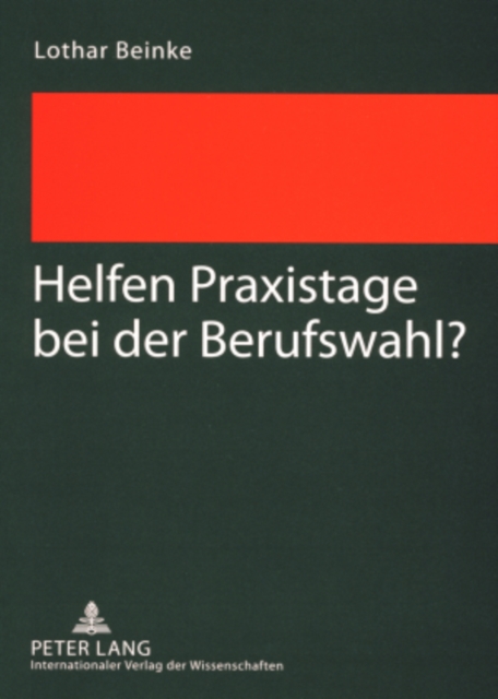 Helfen Praxistage Bei Der Berufswahl?, Paperback / softback Book