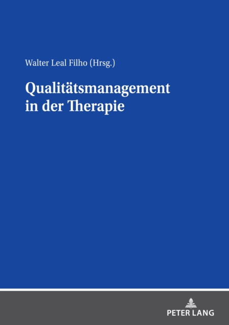 Qualitaetsmanagement in der Therapie, PDF eBook