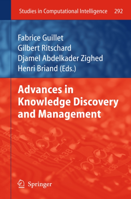 Advances in Knowledge Discovery and Management, PDF eBook