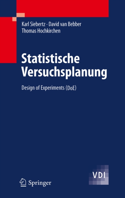 Statistische Versuchsplanung : Design of Experiments (DoE), PDF eBook