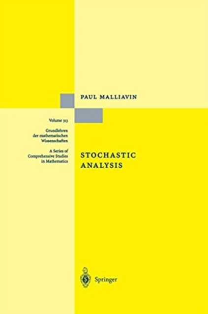 Stochastic Analysis, Paperback / softback Book