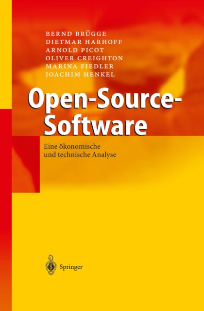 Open-Source-Software : Eine okonomische und technische Analyse, PDF eBook