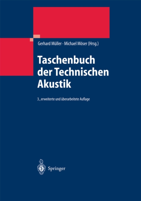 Taschenbuch der Technischen Akustik, PDF eBook