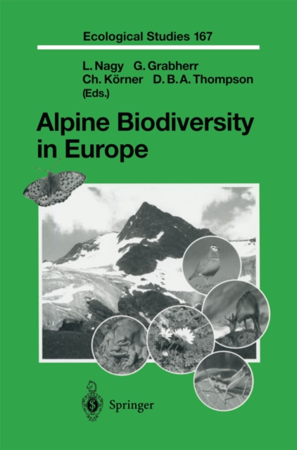 Alpine Biodiversity in Europe, PDF eBook