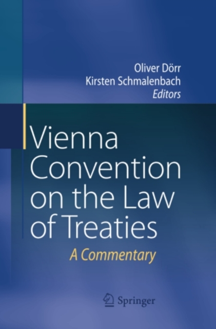 Vienna Convention on the Law of Treaties : A Commentary, PDF eBook