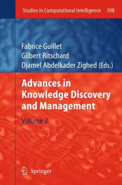Advances in Knowledge Discovery and Management : Volume 2, PDF eBook