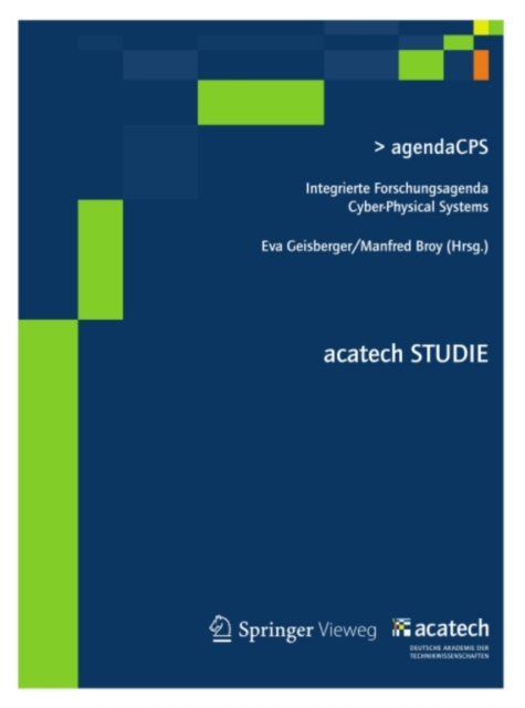 agendaCPS : Integrierte Forschungsagenda Cyber-Physical Systems, PDF eBook