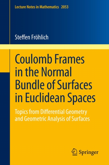 Coulomb Frames in the Normal Bundle of Surfaces in Euclidean Spaces : Topics from Differential Geometry and Geometric Analysis of Surfaces, PDF eBook