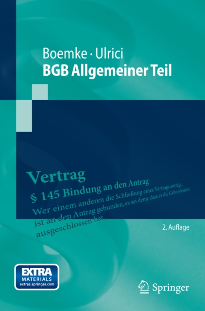 BGB Allgemeiner Teil, EPUB eBook