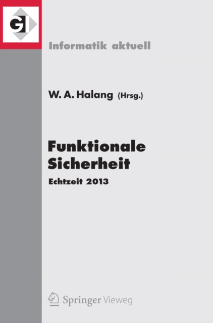 Funktionale Sicherheit : Echtzeit 2013, PDF eBook