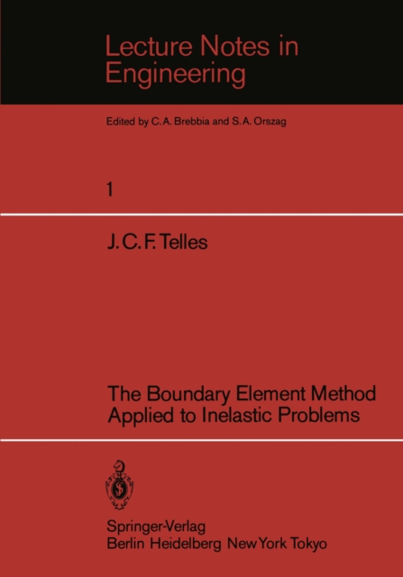 The Boundary Element Method Applied to Inelastic Problems, PDF eBook