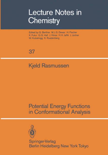 Potential Energy Functions in Conformational Analysis, PDF eBook