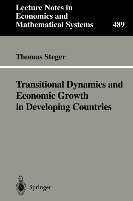 Transitional Dynamics and Economic Growth in Developing Countries, PDF eBook