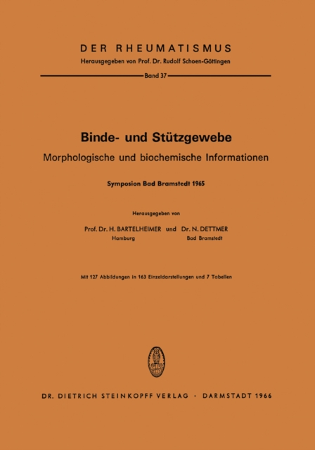 Binde- und Stutzgewebe : Morphologische und Biochemische Informationen, PDF eBook