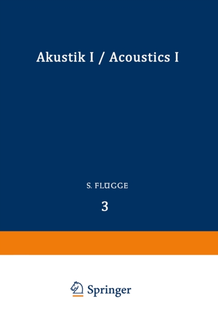 Akustik I / Acoustics I, PDF eBook