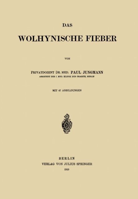 Das Wolhynische Fieber, PDF eBook
