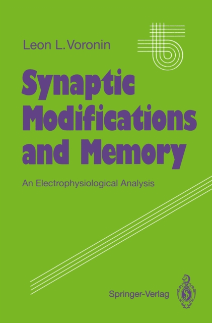 Synaptic Modifications and Memory : An Electrophysiological Analysis, PDF eBook