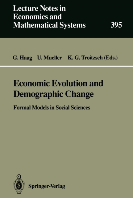 Economic Evolution and Demographic Change : Formal Models in Social Sciences, PDF eBook