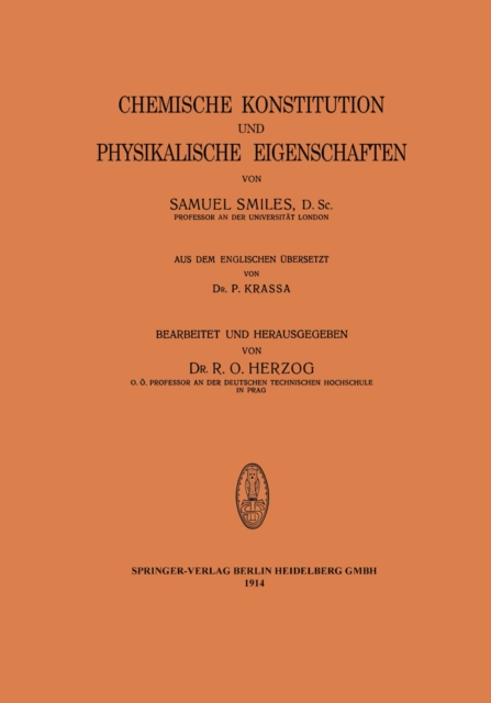 Chemische Konstitution und Physikalische Eigenschaften, PDF eBook
